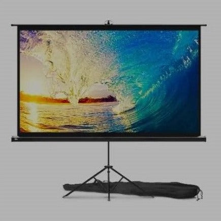 Tripod projector screen