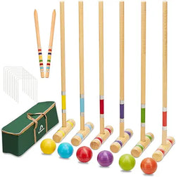 ApudArmis Six Player Croquet Set