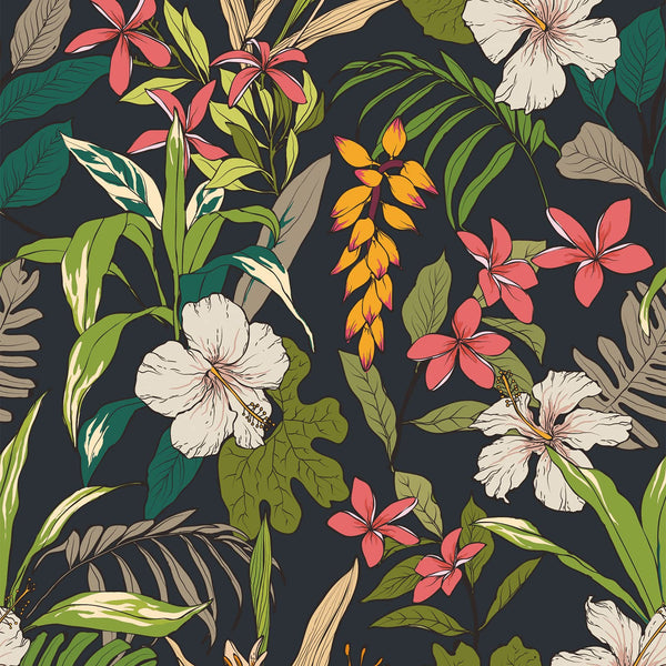 VEELIKE Floral Wallpaper