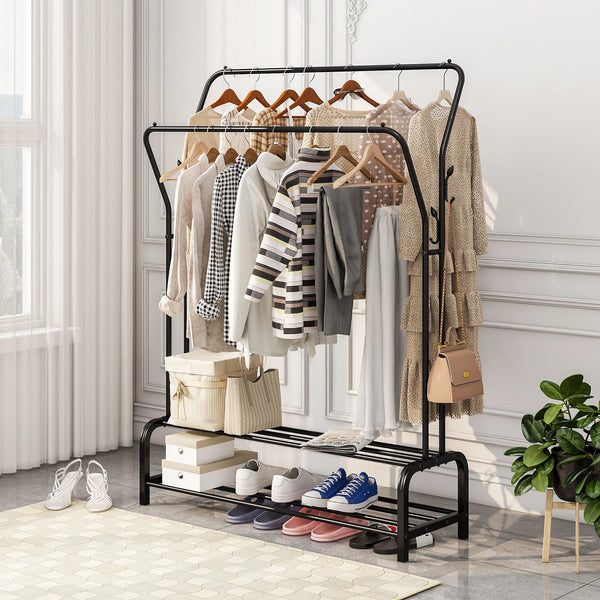 JURMERRY Metal Clothes Rail