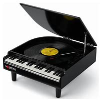 piano design turntable